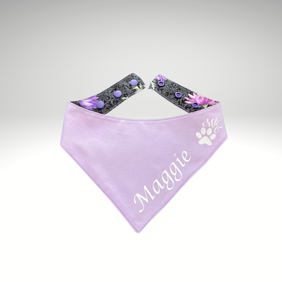 Bandana personnaliser Fleuri