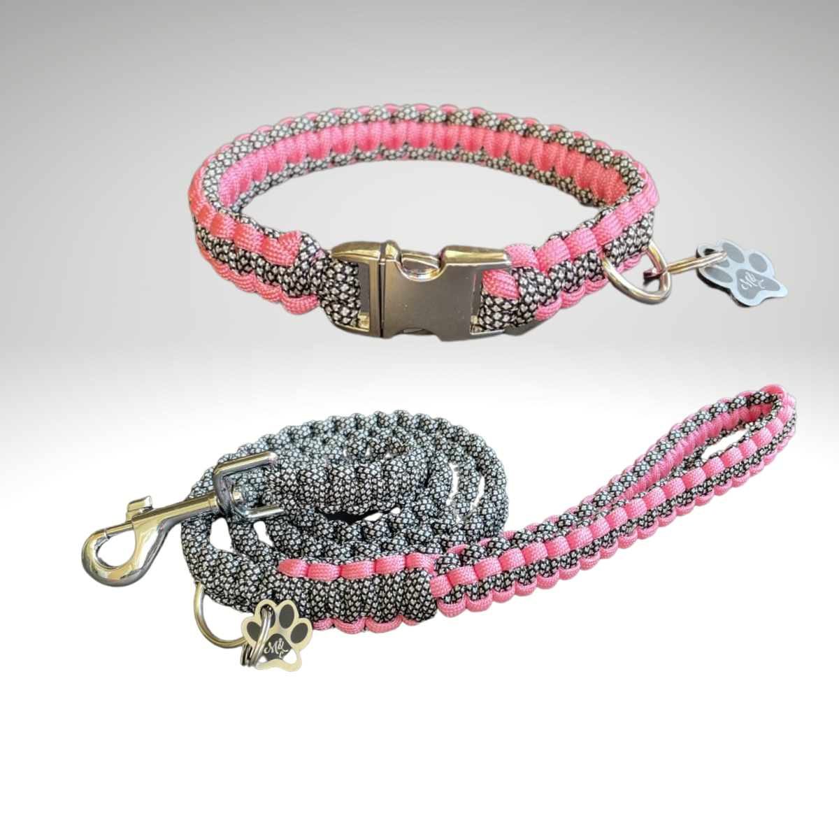 Ensemble collier et laisse STELLA